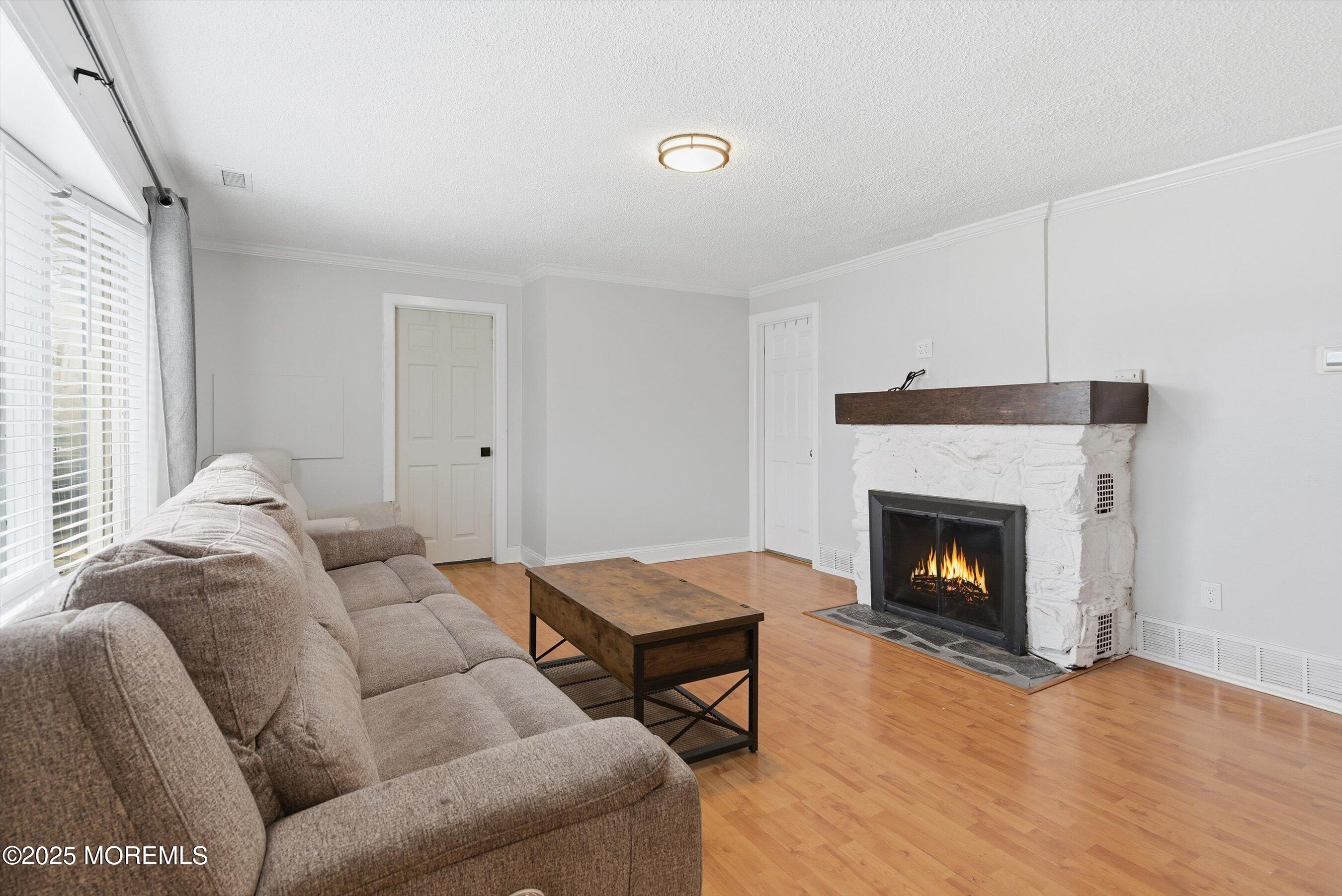 625 Drum Point Road Brick, NJ 08723 - Photo 4 of 22 a living room with furniture and a fireplace