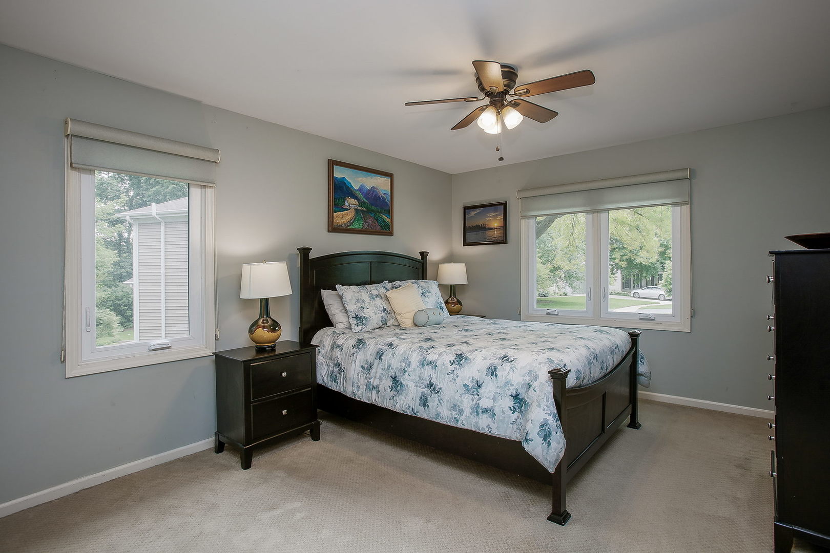110 Stuarton Drive Wheaton, IL 60189 - Photo 14 of 30 a bedroom with a bed and a window