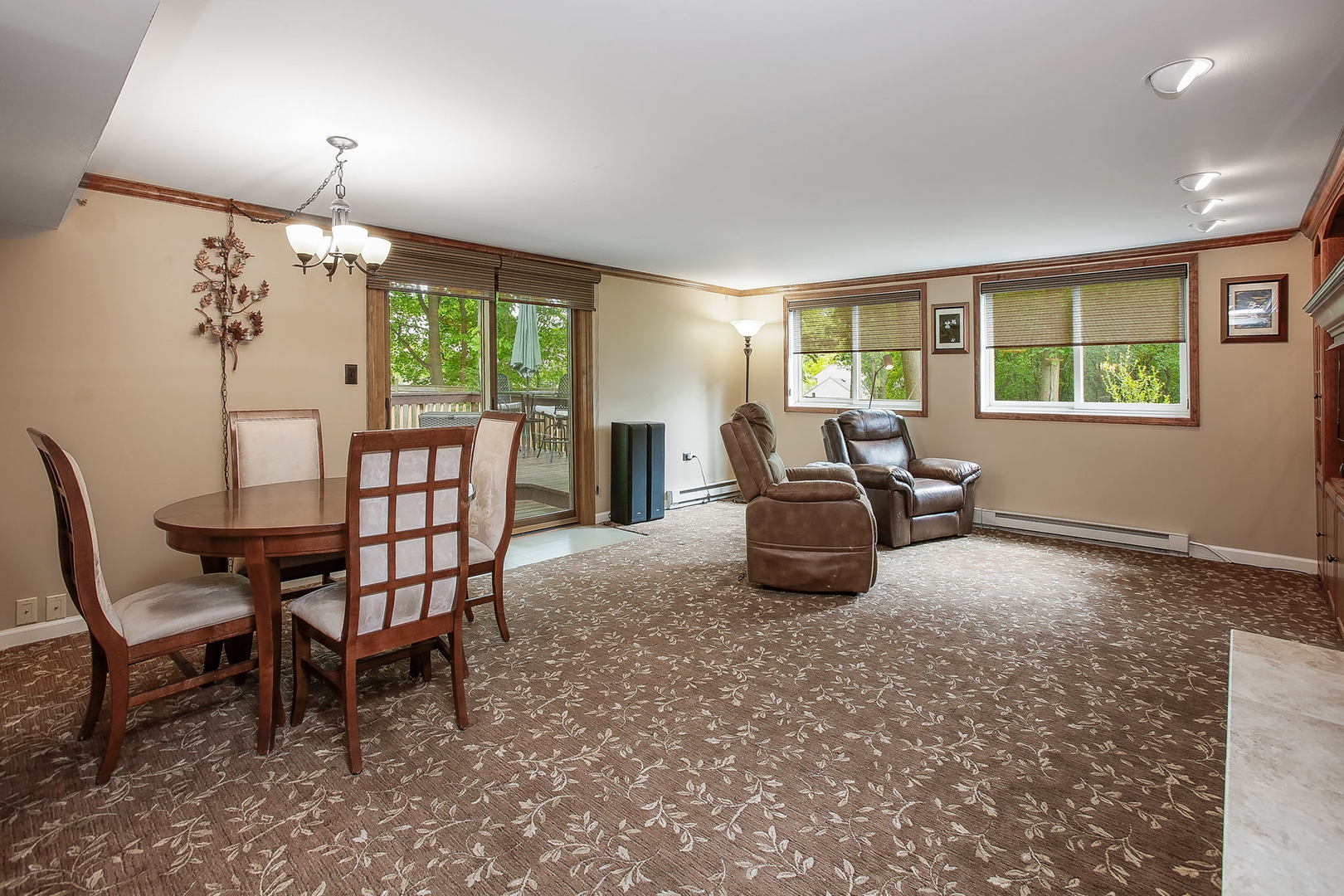 110 Stuarton Drive Wheaton, IL 60189 - Photo 6 of 30 a living room with furniture and a large window