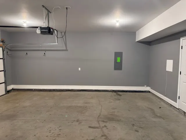 a view of empty room