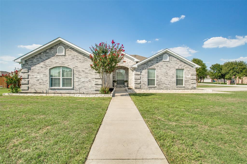 149 Shumard Drive Aledo, TX 76008 - Photo 1 of 12 a front view of a house with a yard and trees