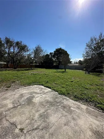 a view of outdoor space and yard