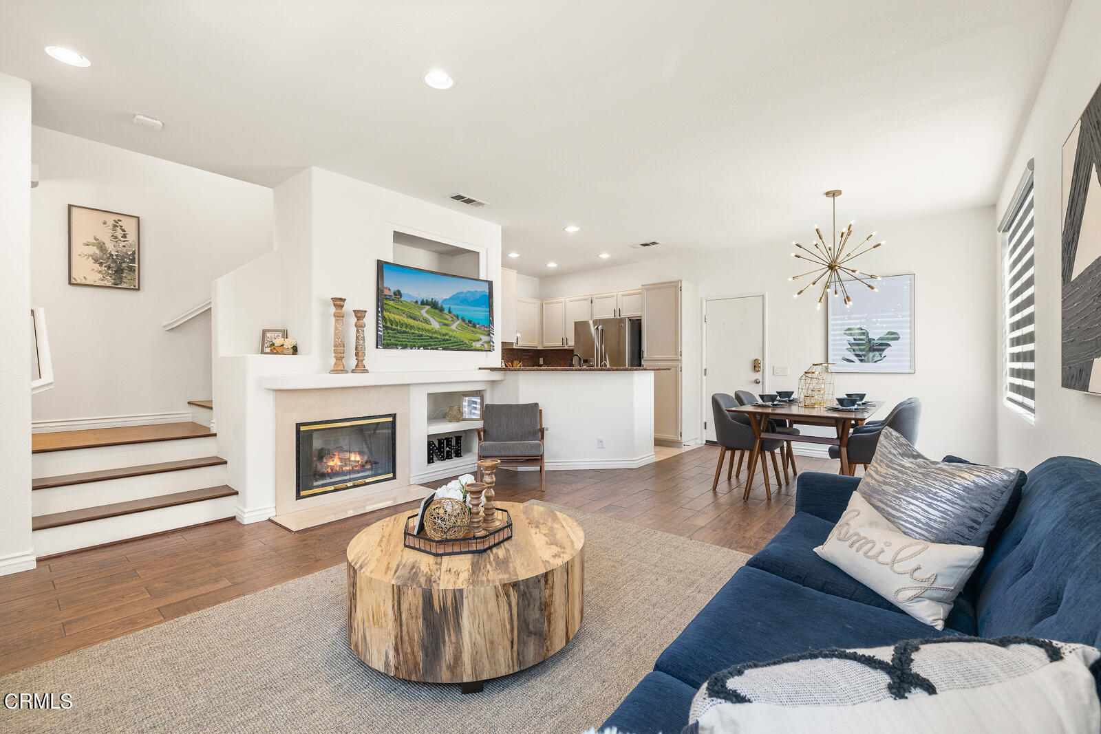 1118 Rosewalk Way Pasadena, CA 91103 - Photo 2 of 19 a living room with furniture fireplace and window
