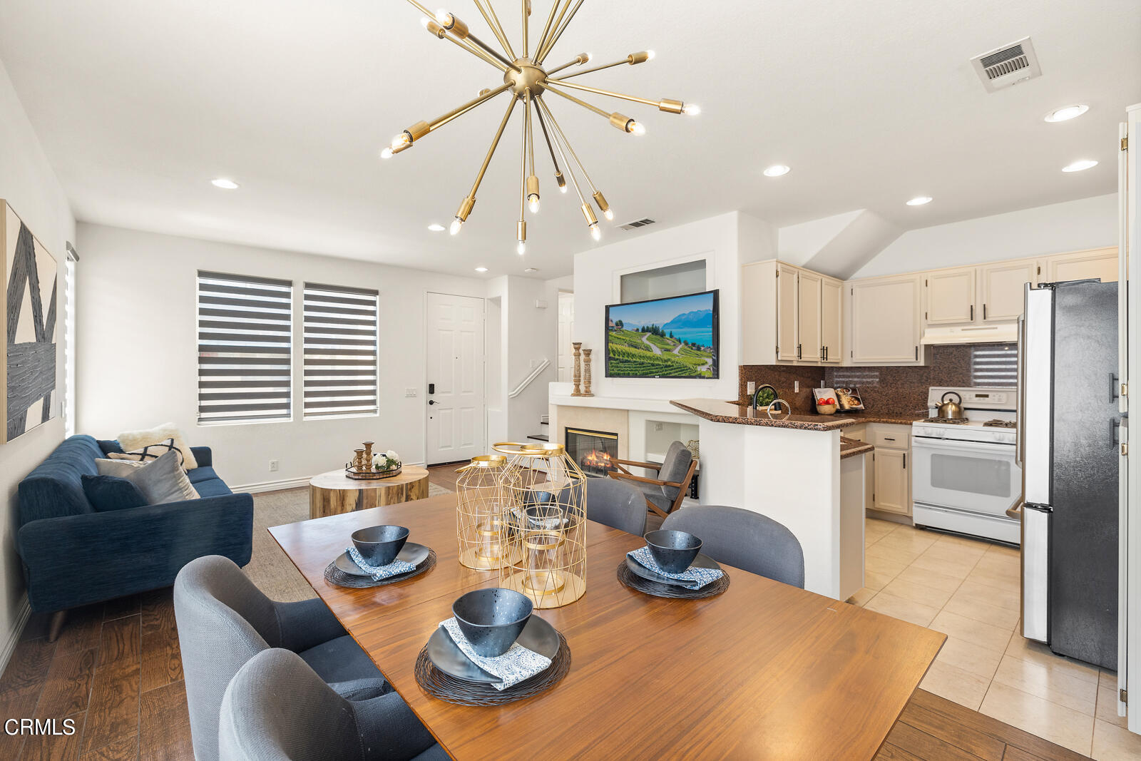 1118 Rosewalk Way Pasadena, CA 91103 - Photo 5 of 19 a open dining room with furniture kitchen view and a large window