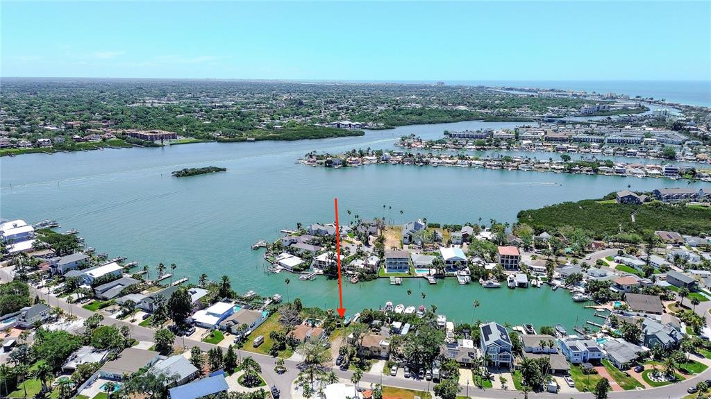 317 12th Avenue Indian Rocks Beach, FL 33785 - Photo 12 of 31 a view of a lake with a lot of flowers and trees