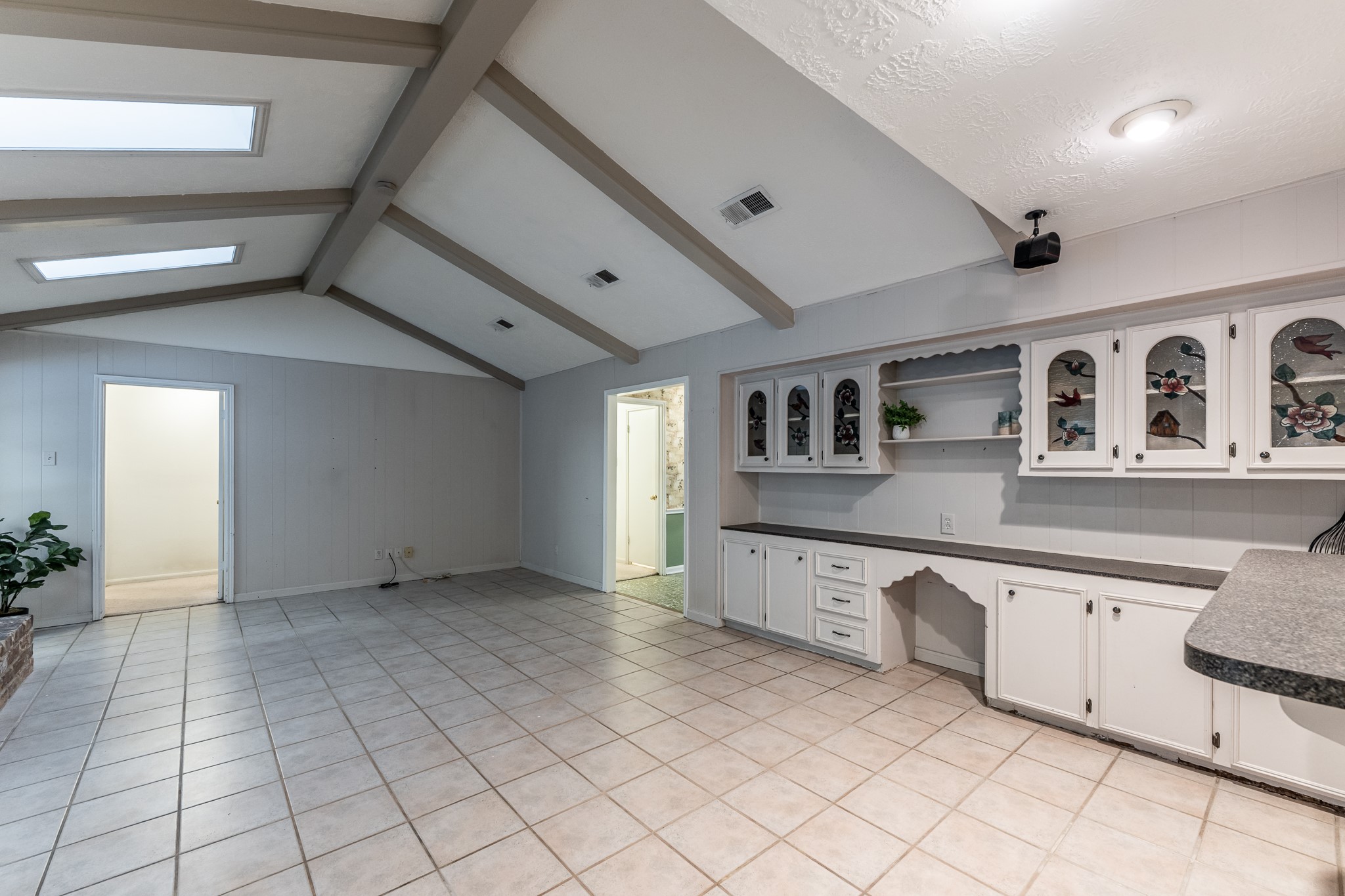 206 Hickory Ridge Drive Shenandoah, TX 77381 - Photo 15 of 35 a view of a kitchen with a sink and cabinets