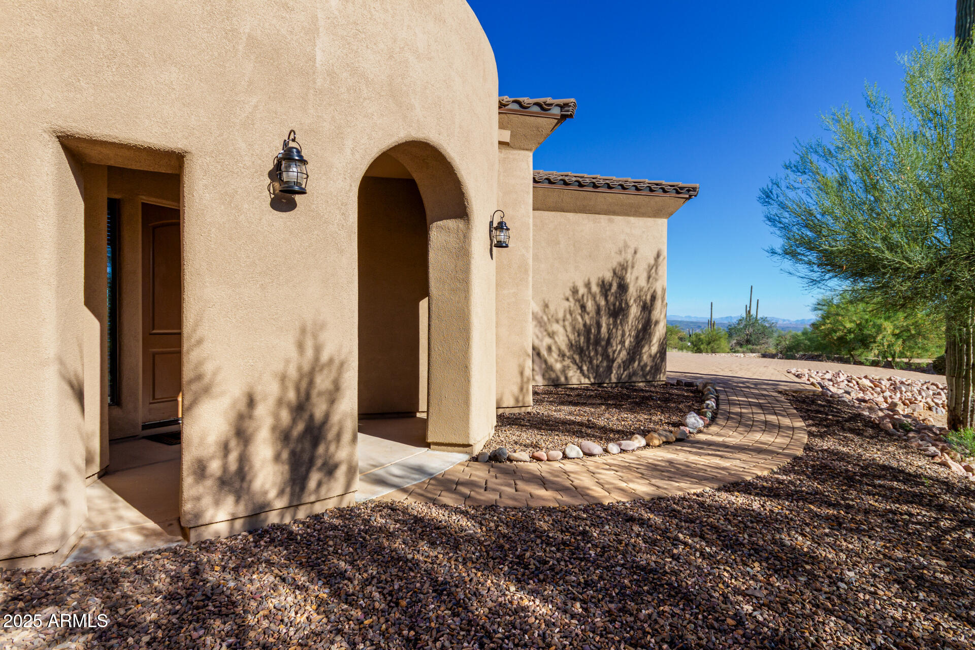 16738 East Lone Mountain Road Scottsdale, AZ 85262 - Photo 20 of 88 a couple of potted plants in front of door