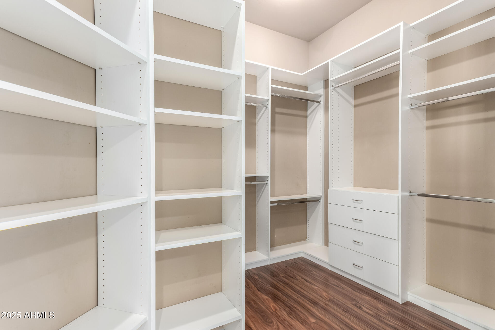 16738 East Lone Mountain Road Scottsdale, AZ 85262 - Photo 43 of 88 a view of an empty walk in closet