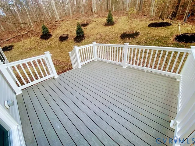 a view of a wooden floor