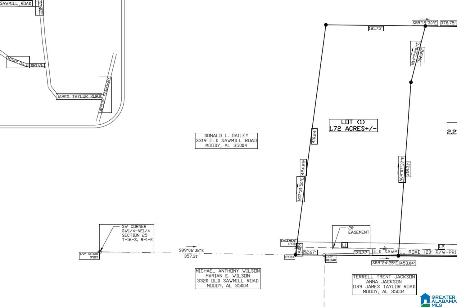 0 Old Sawmill Road, Unit 1 72 / ACRES Moody, AL 35004 - Photo 6 of 6
