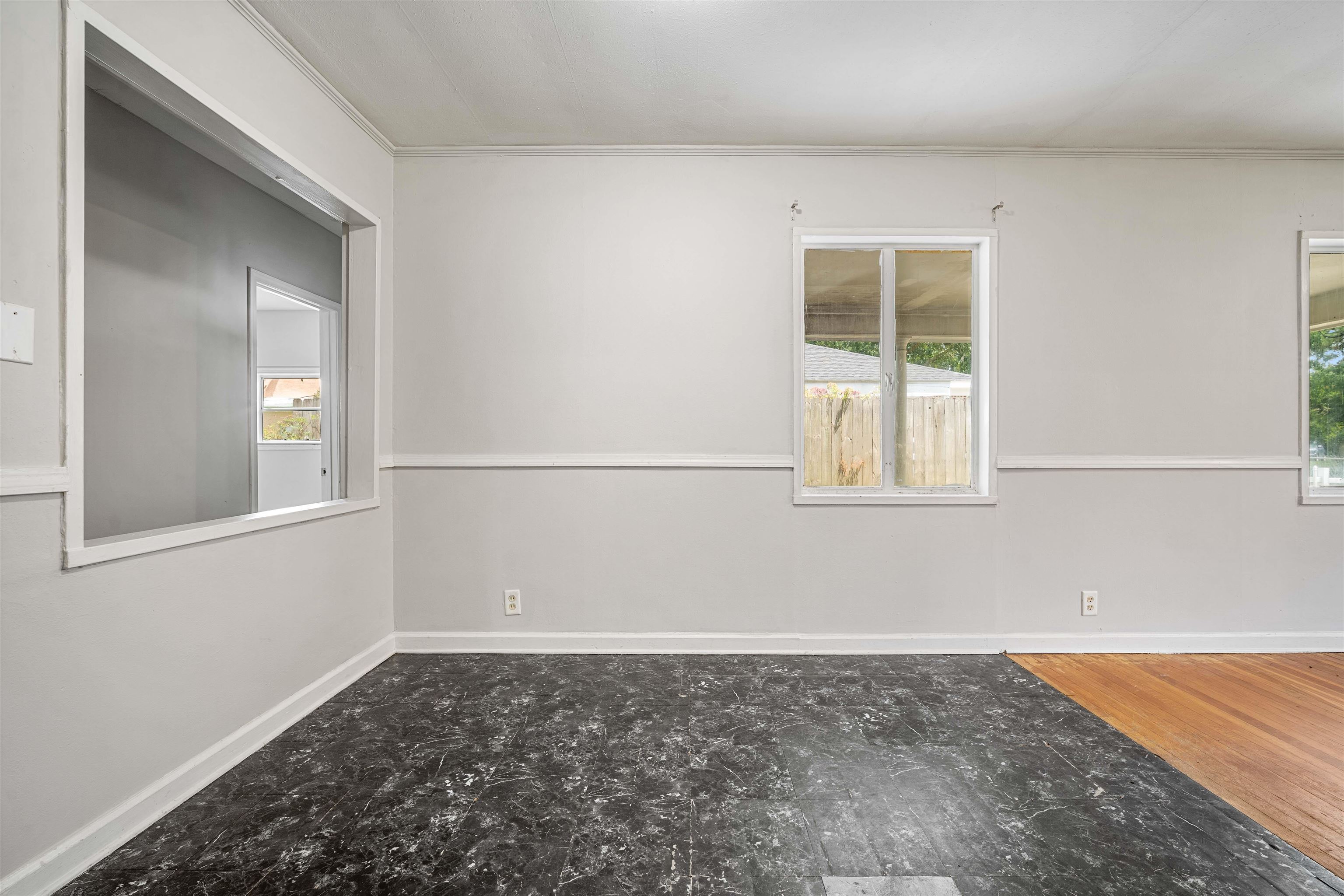 3014 Farcott Street Mobile, AL 36606 - Photo 11 of 26 Empty room featuring baseboards and ornamental molding
