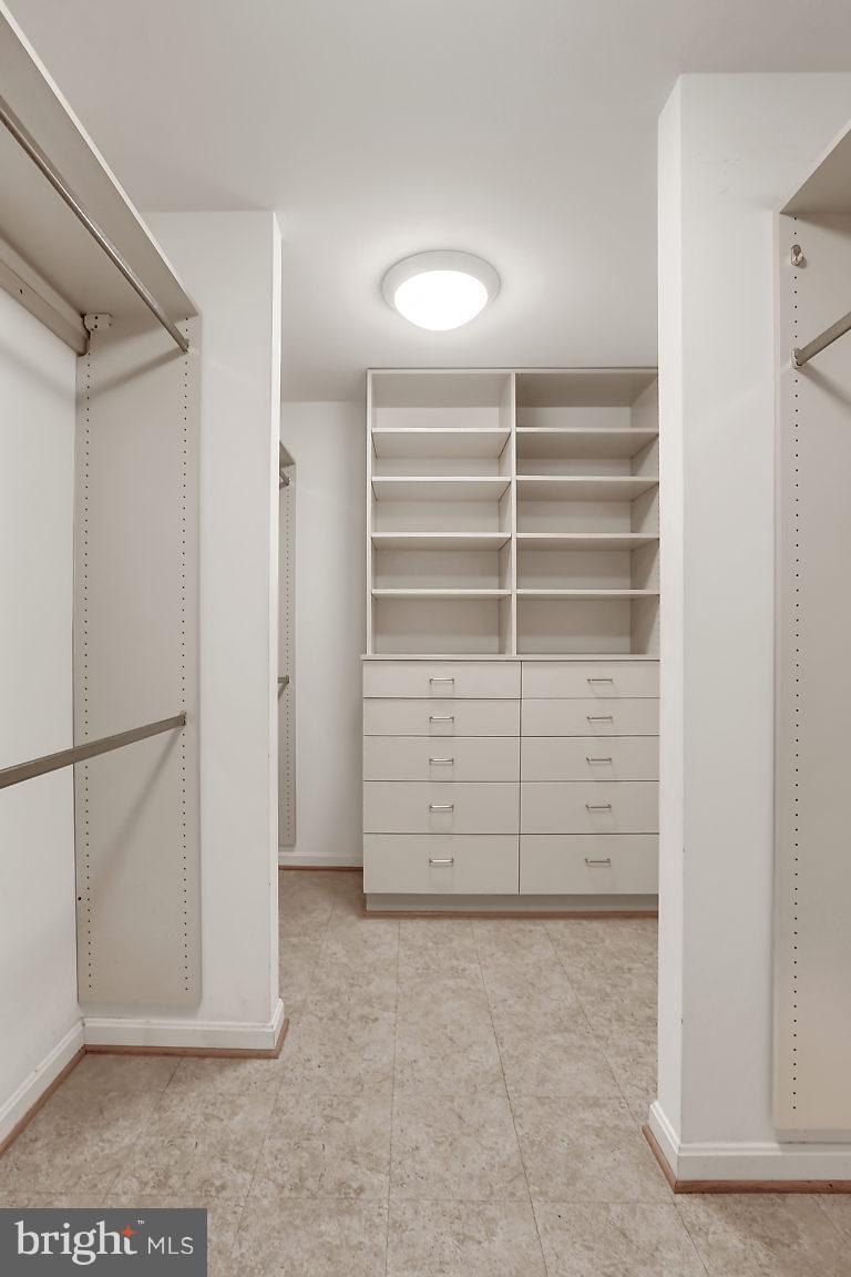 5711 Visitation Way Baltimore, MD 21210 - Photo 16 of 25 a view of an empty walk in closet