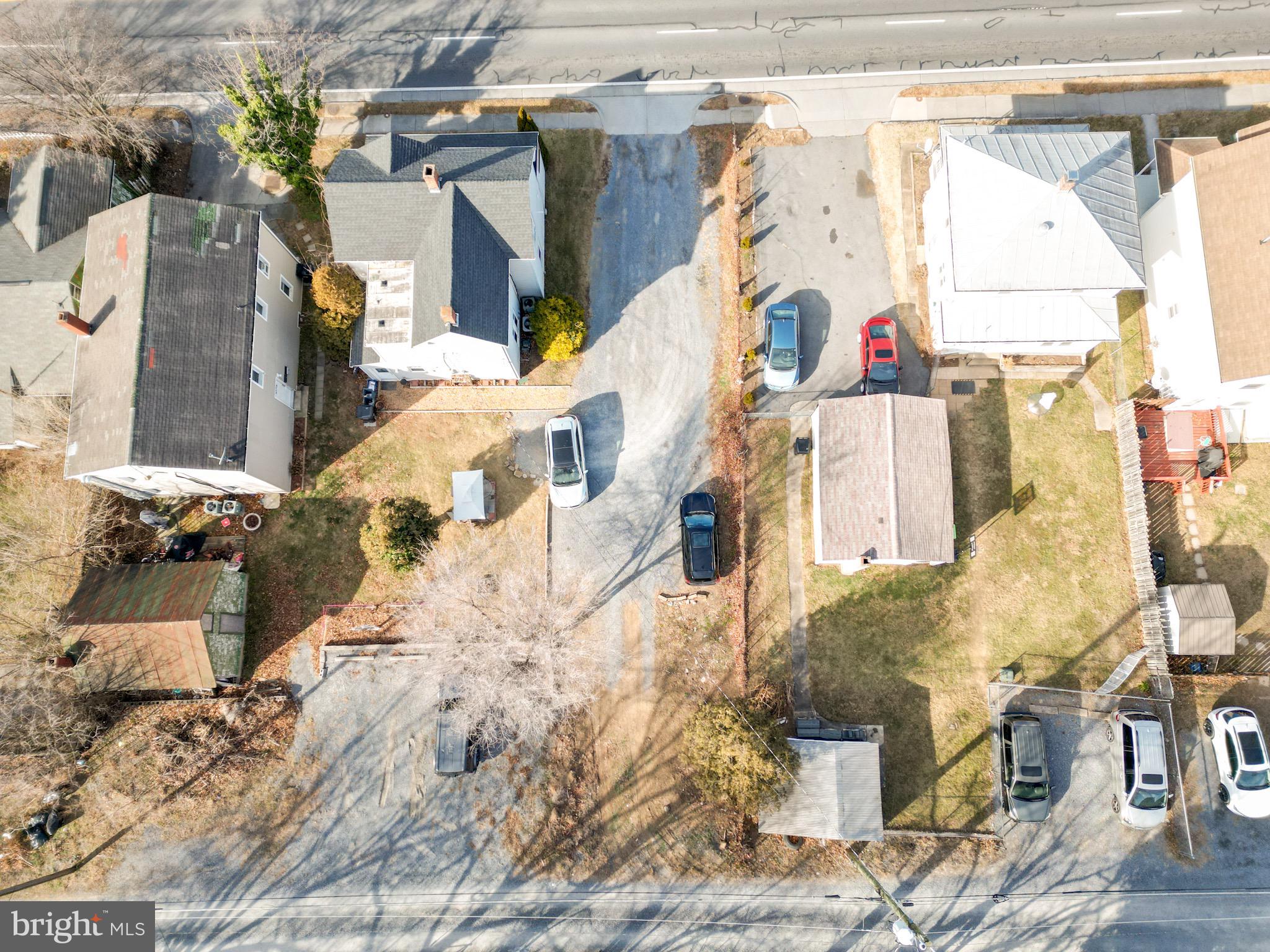 24 North Pleasant Valley Road Winchester, VA 22601 - Photo 8 of 11 Charming neighborhood from above, showcasing ho...
