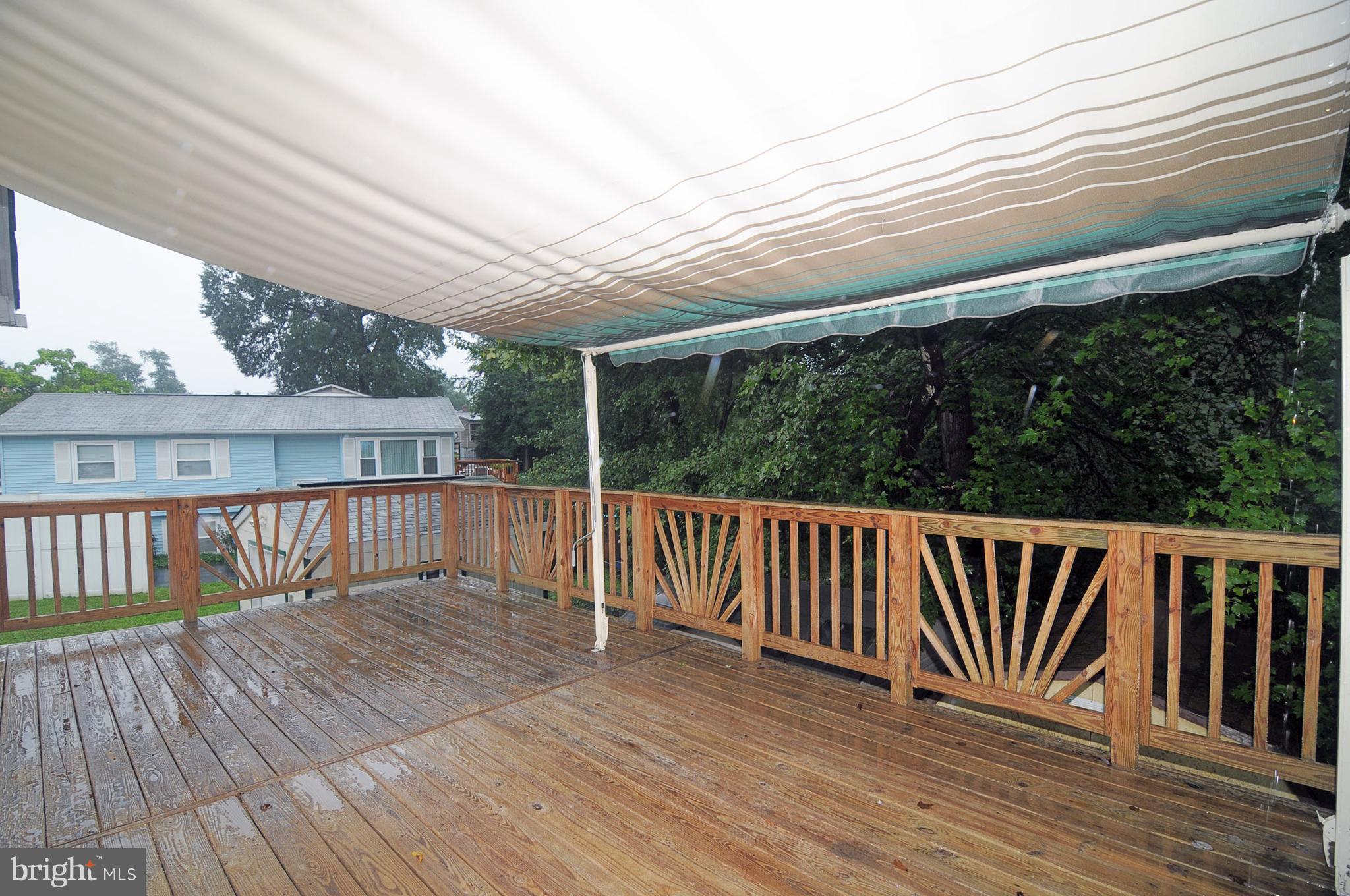 14 Johnson Road Pasadena, MD 21122 - Photo 13 of 13 Deck with Awning