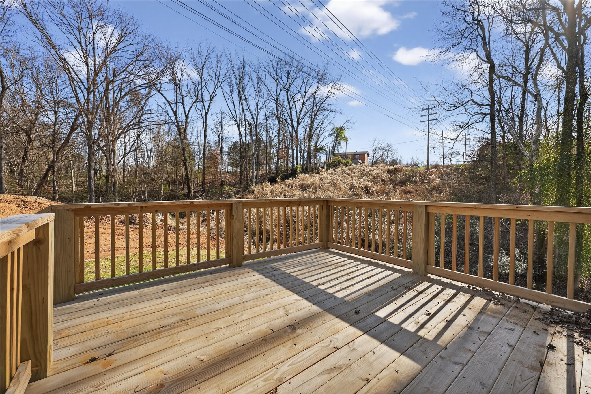 613 Hill Road Clarksville, TN 37040 - Photo 30 of 37 a view of a wooden roof deck