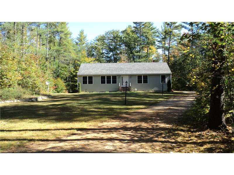 107 Johnson Road Gray, ME 04039 - Photo 2 of 21 Exterior Front. Front view from road.