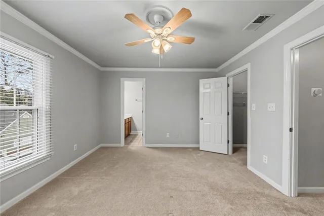 a view of balcony with wooden floor