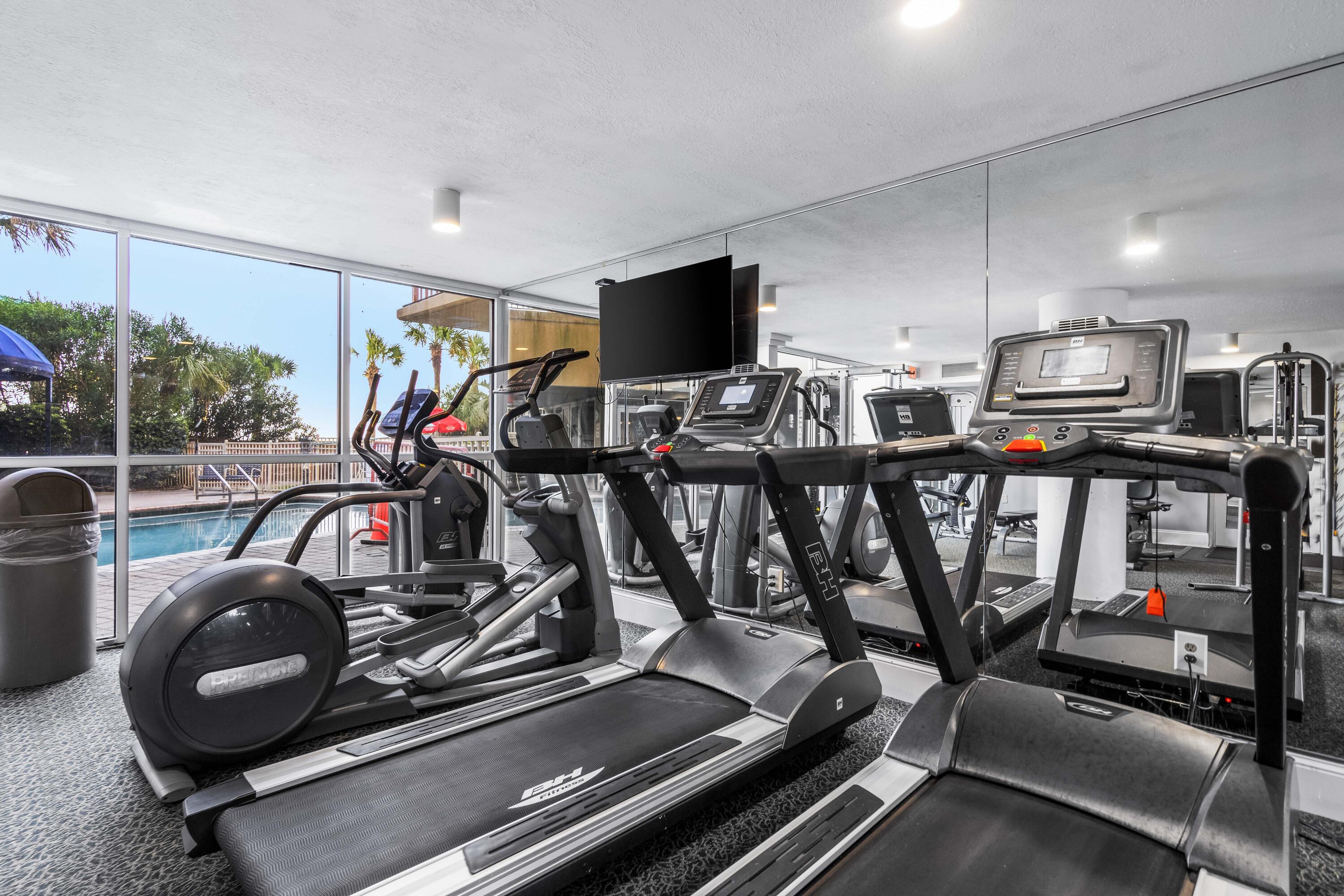 1002 Highway 98, Unit 415 Destin, FL 32541 - Photo 26 of 31 a view of a room with gym equipment