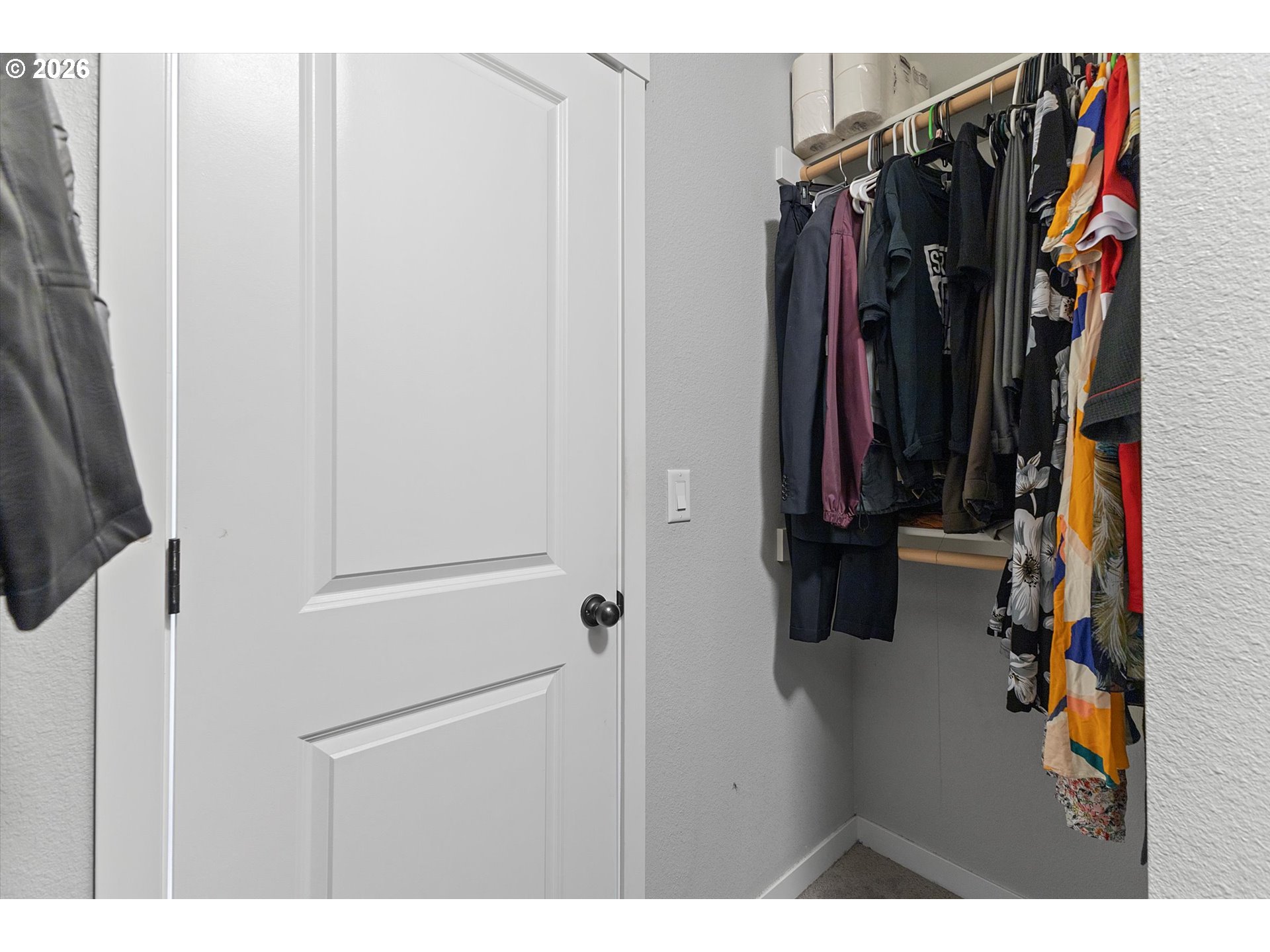 830 Southeast Darrow Road Estacada, OR 97023 - Photo 26 of 45 a view of walk in closet with clothes