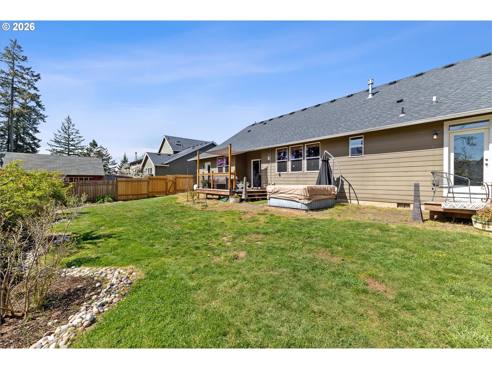830 Southeast Darrow Road Estacada, OR 97023 - Photo 41 of 45 a front view of house with yard