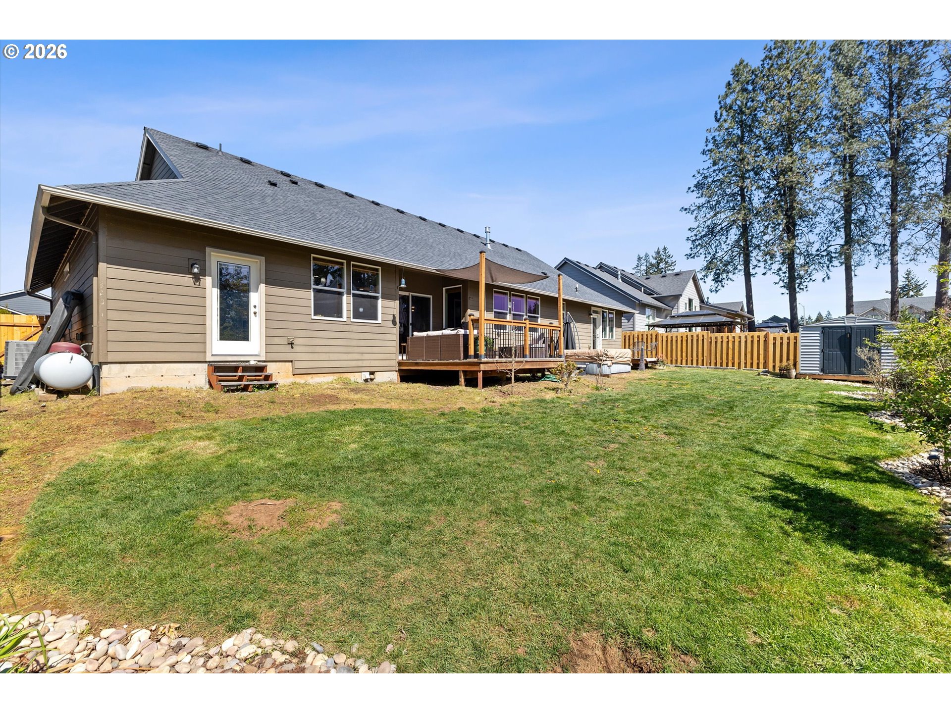 830 Southeast Darrow Road Estacada, OR 97023 - Photo 42 of 45 a front view of house with yard