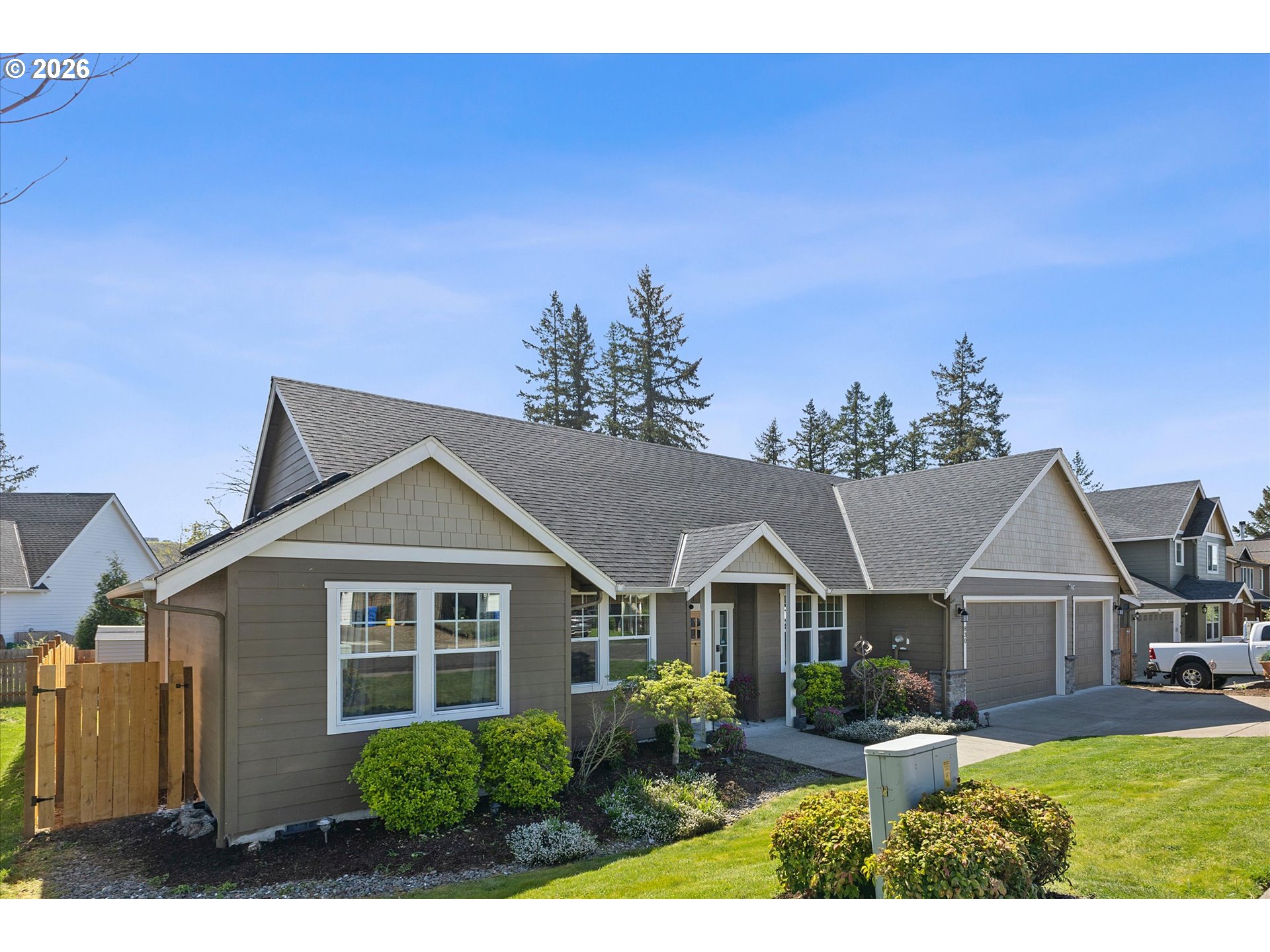 830 Southeast Darrow Road Estacada, OR 97023 - Photo 44 of 45 a front view of a house with a yard
