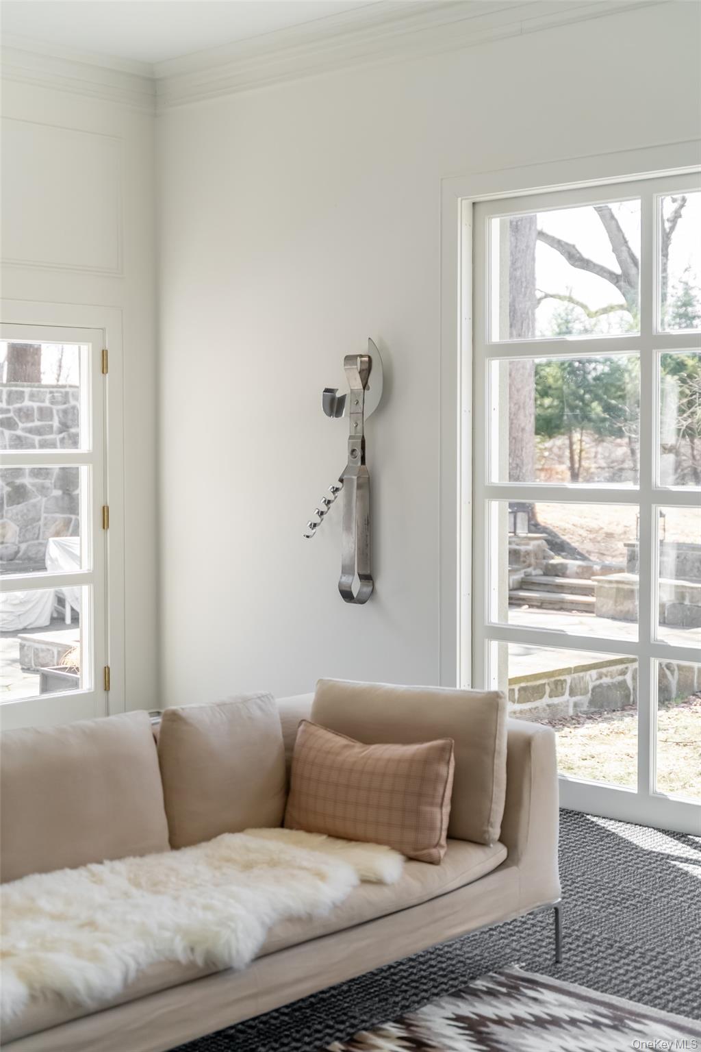 72 Lookout Road Tuxedo Park, NY 10987 - Photo 18 of 49 a living room with a couch and a window