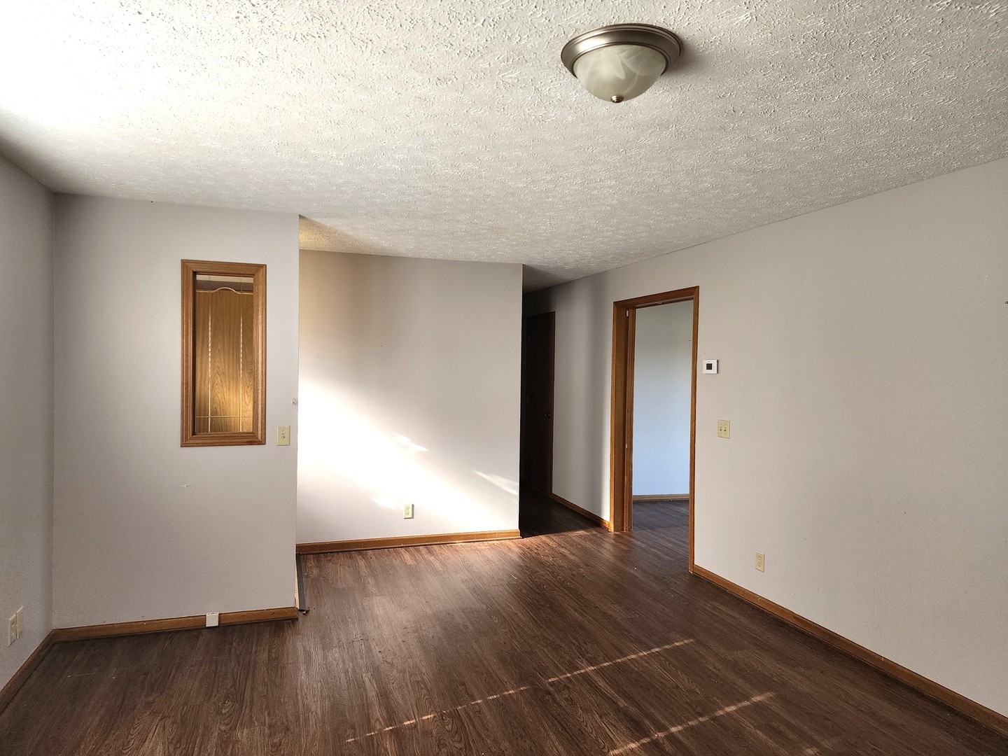 240 Mitchell Court Braidwood, IL 60408 - Photo 3 of 18 an empty room with wooden floor and windows