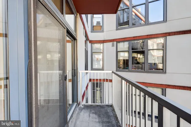 a room with gym equipment