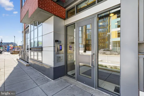 a view of a entryway