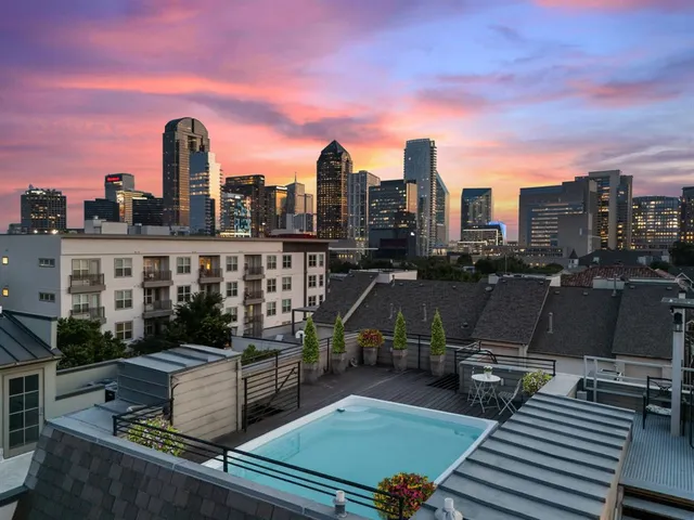 a view of a terrace with sitting area