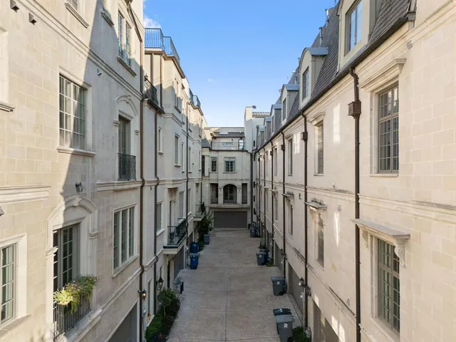 a view of a terrace with sitting area