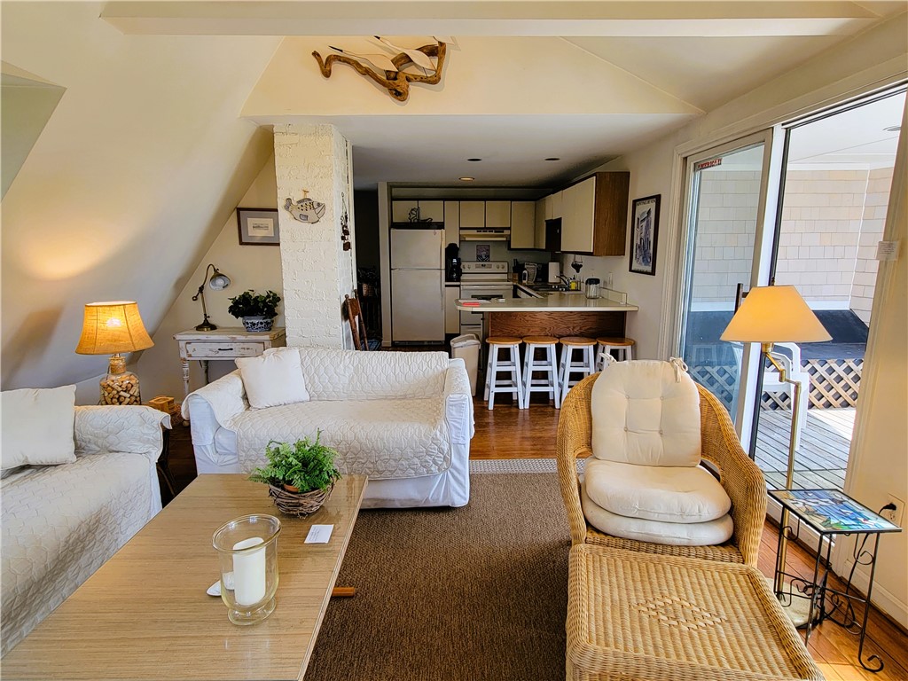 152 Tuckerman Avenue, Unit 14 Middletown, RI 02842 - Photo 4 of 15 Reverse view of living room, facing the kitchen