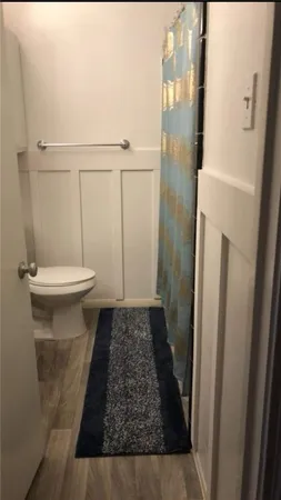 a bathroom with a sink and a toilet