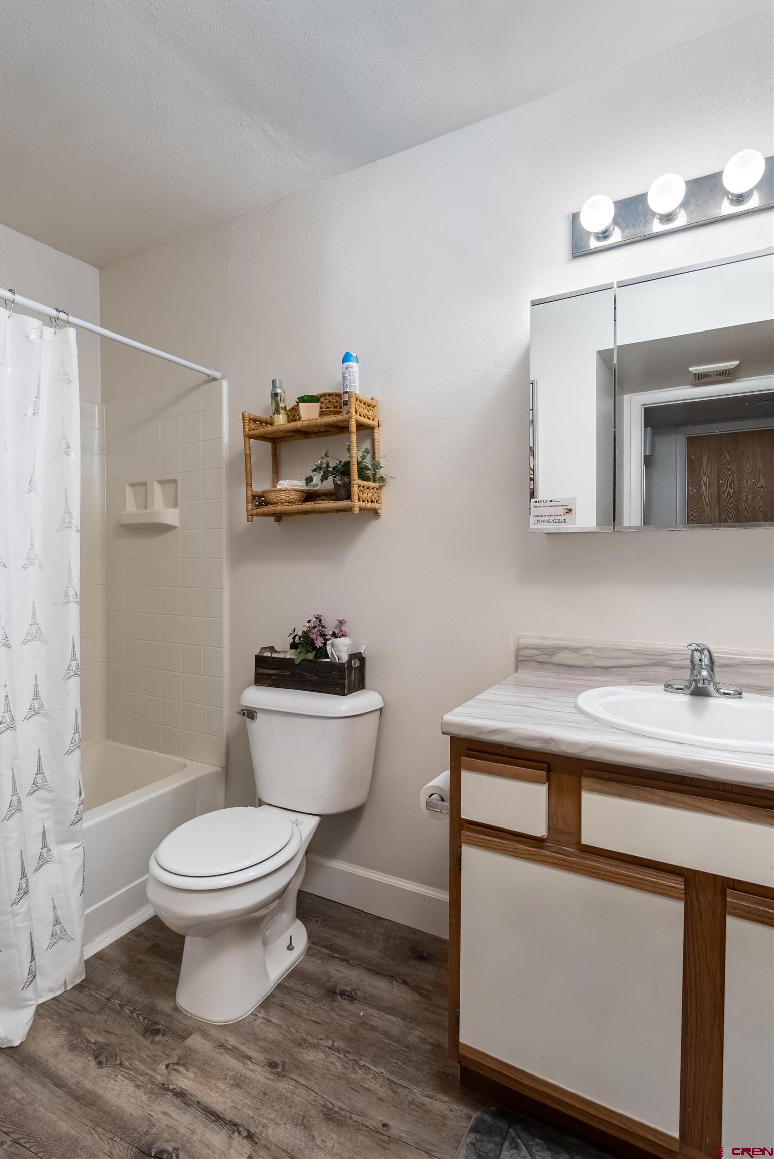 60 Westwood Place Durango, CO 81301 - Photo 5 of 16 a bathroom with a sink toilet and shower