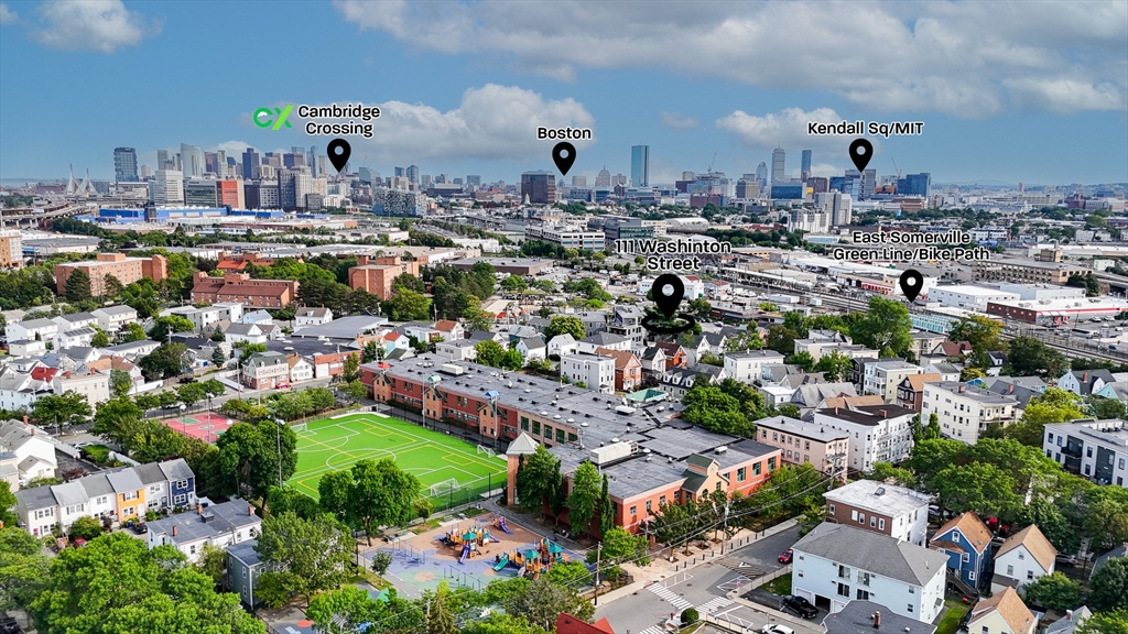 111 Washington Street, Unit 2 Somerville, MA 02145 - Photo 13 of 14 a view of a city