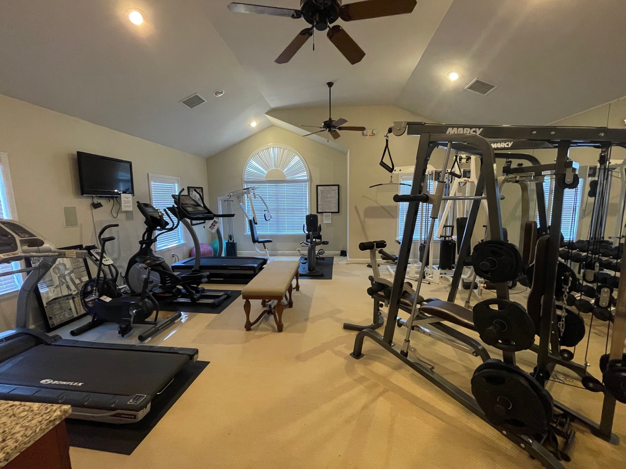2252 Stonecenter Lane Murfreesboro, TN 37128 - Photo 34 of 36 a view of a room with gym equipment