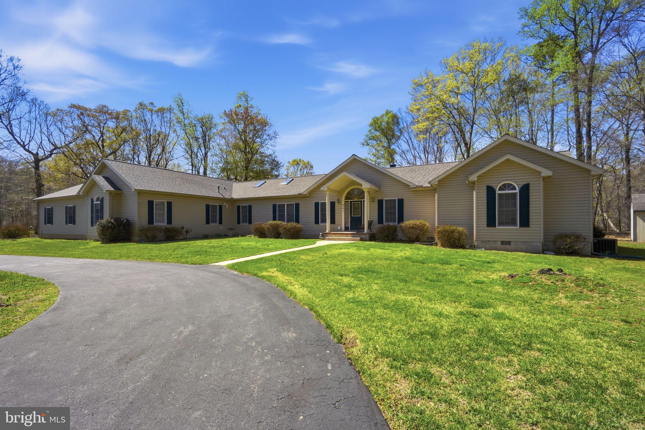 Charming home nestled in nature's embrace.
