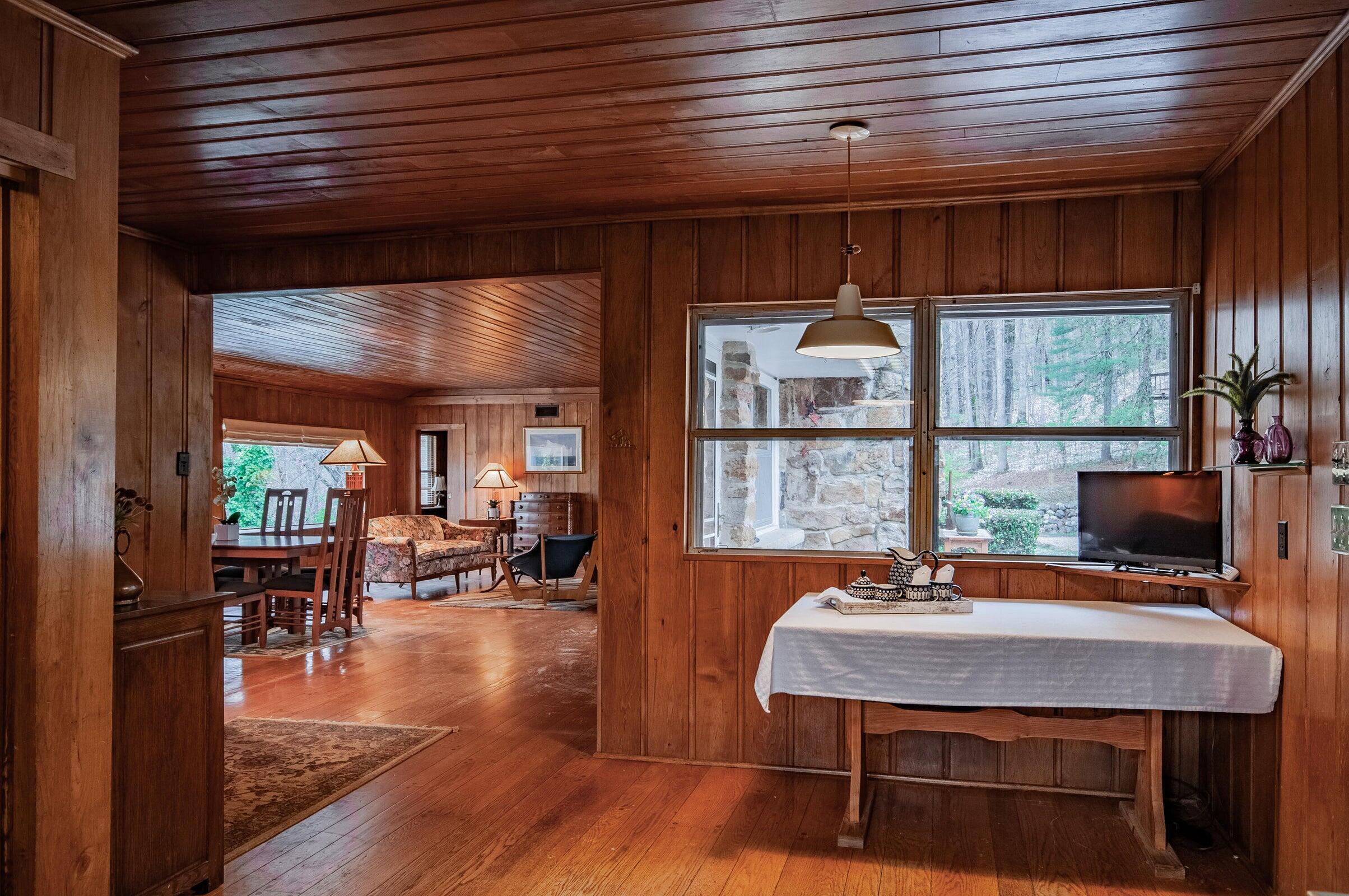 386 Fredericksburg Road Lexington, VA 24450 - Photo 22 of 72 a view of a dining room with furniture window and wooden floor