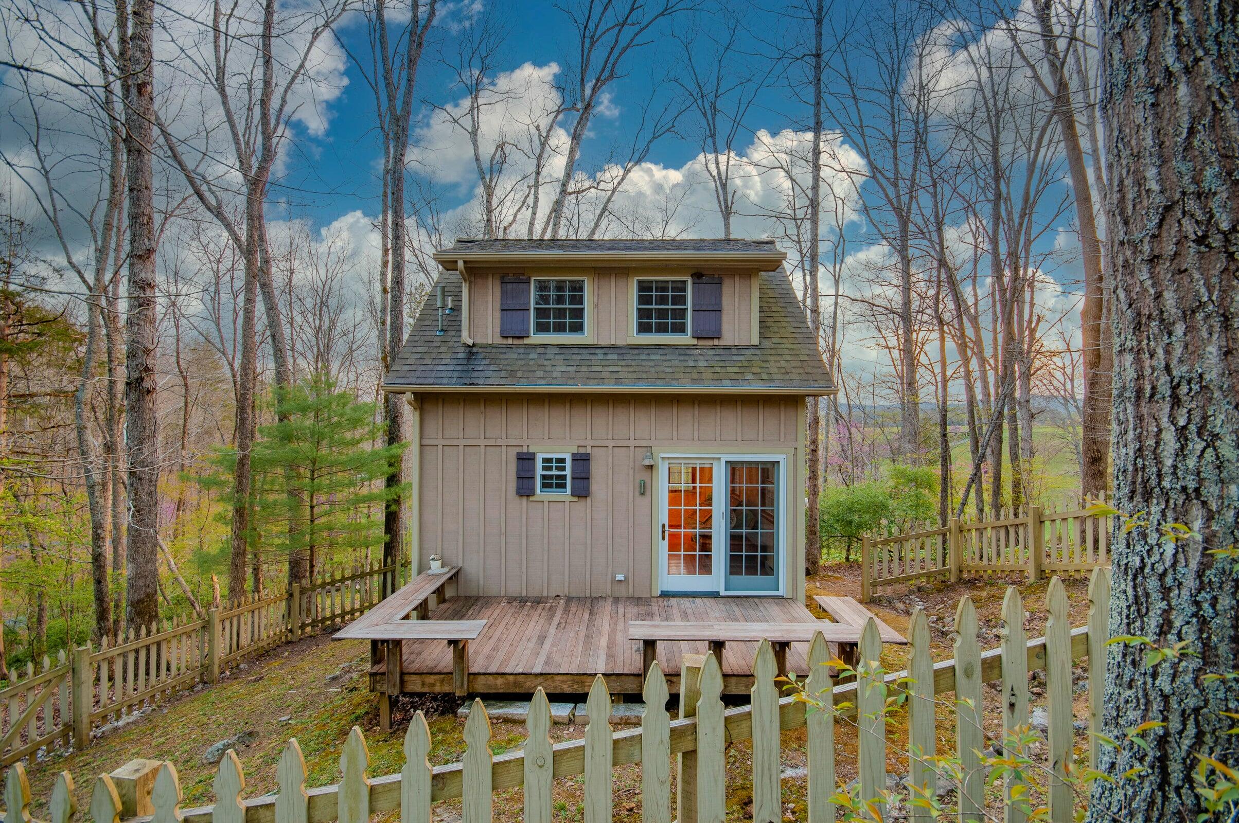 386 Fredericksburg Road Lexington, VA 24450 - Photo 39 of 72 a front view of a house with a porch