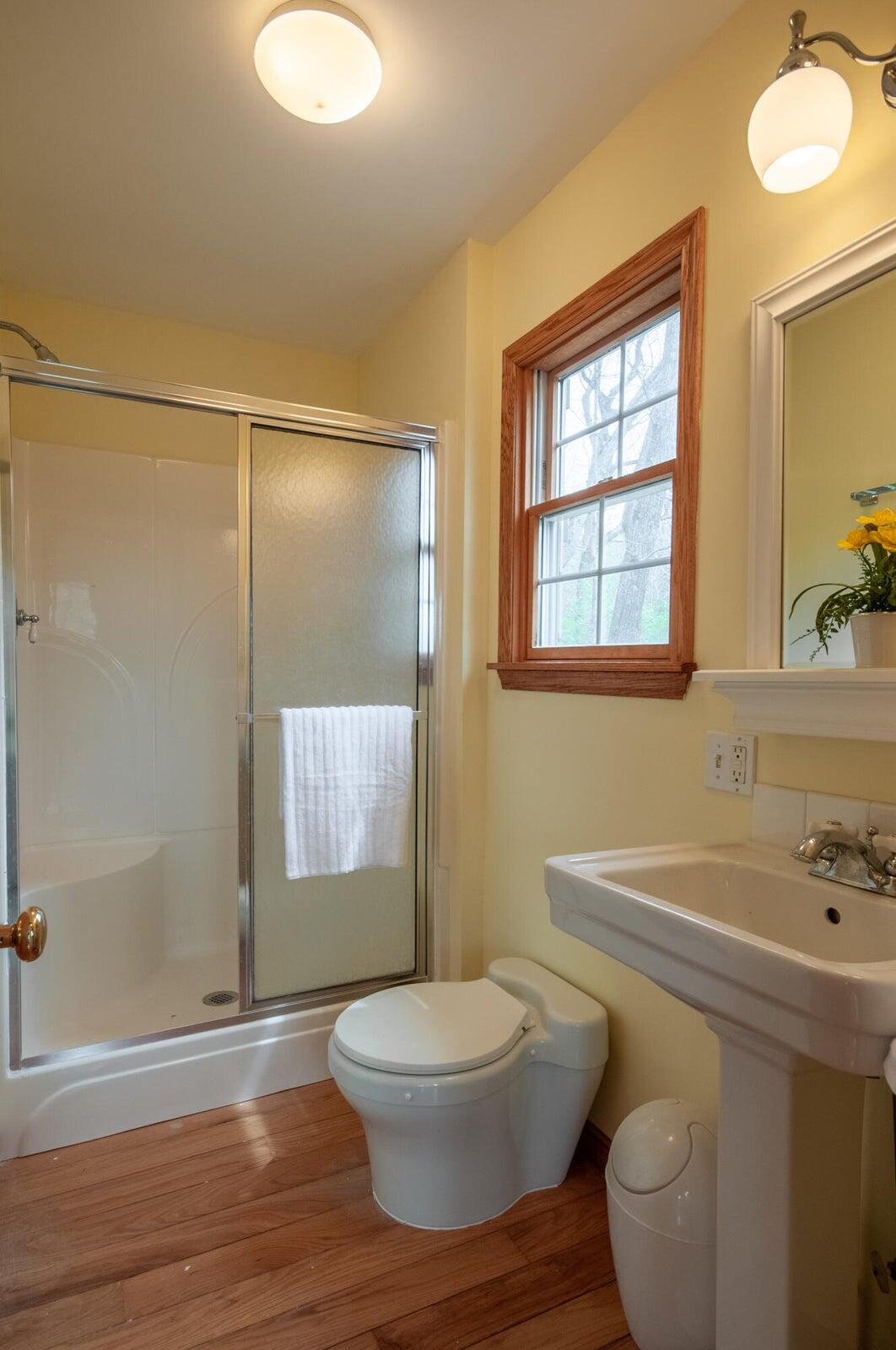 386 Fredericksburg Road Lexington, VA 24450 - Photo 48 of 72 a bathroom with a sink mirror vanity and toilet