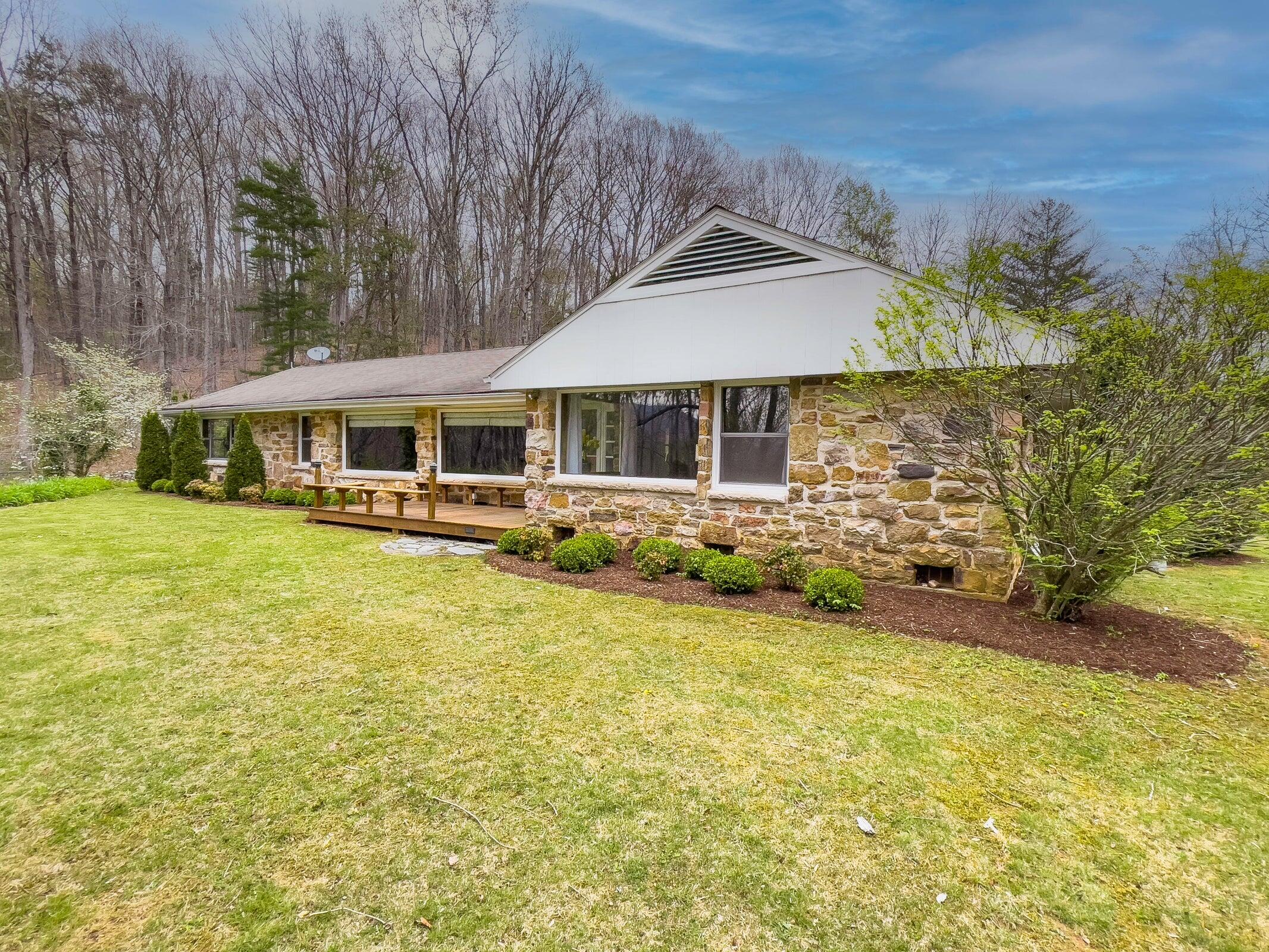 386 Fredericksburg Road Lexington, VA 24450 - Photo 68 of 72 a view of a house with a swimming pool