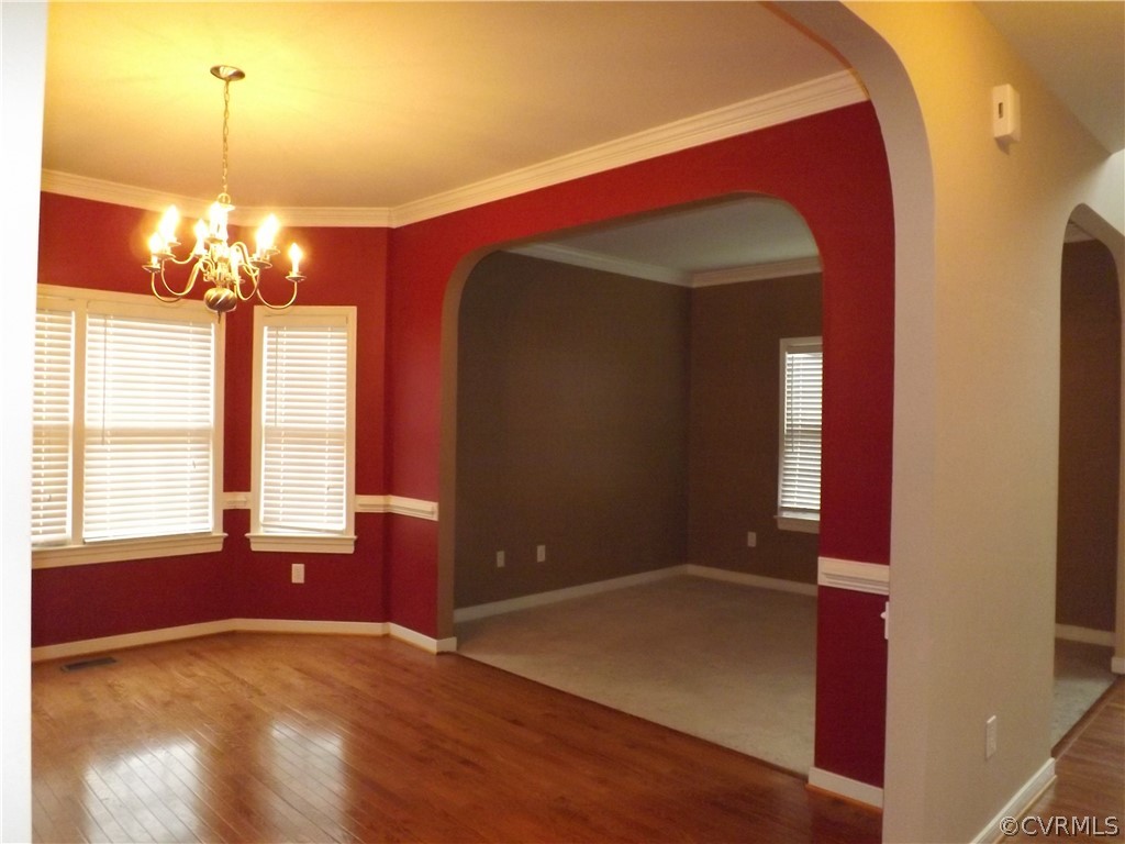 4221 Cameron Road Hopewell, VA 23860 - Photo 2 of 16 Beautiful Living Room or Office/Study with arched