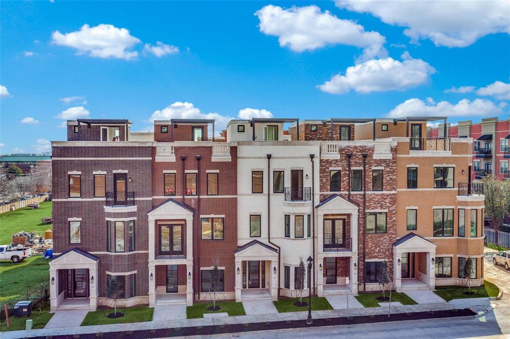 Welcome to the Brownstones, Phase 1 pictured and Phase 2 is currently being built next door