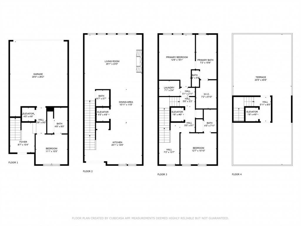 250 East Dallas Road, Unit 124 Grapevine, TX 76051 - Photo 37 of 37 Floor plan is similar to Residence #124 being built in Phase 2
