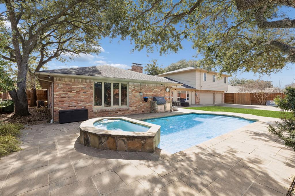 4475 Twin Post Road Dallas, TX 75244 - Photo 3 of 10 a view of a house with a swimming pool