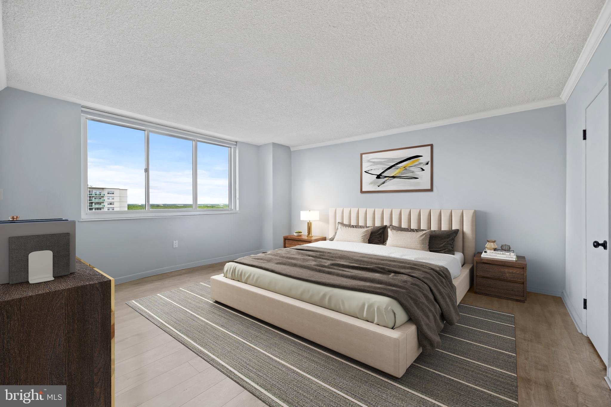 1840 Frontage Road, Unit 1501 Cherry Hill, NJ 08034 - Photo 12 of 20 a bedroom with a bed and a window