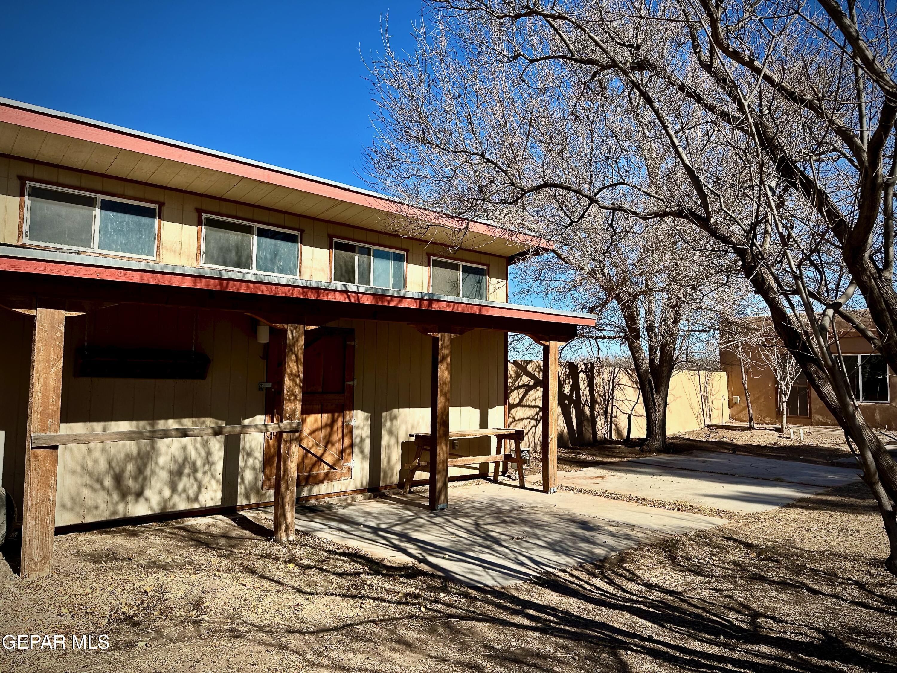 1095 Little Road Anthony, NM 88021 - Photo 21 of 30 a front view of a house