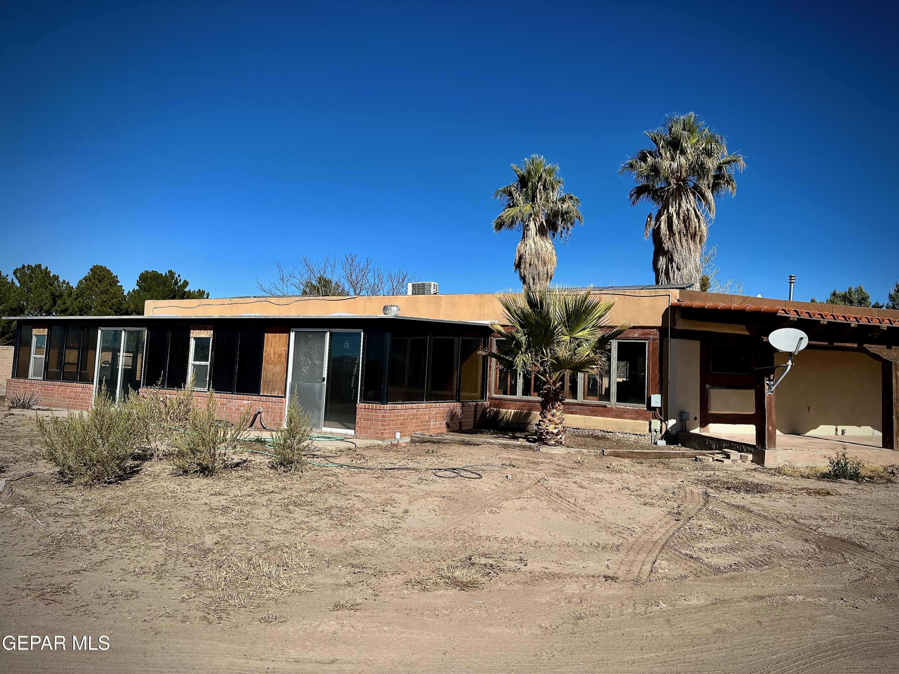 1095 Little Road Anthony, NM 88021 - Photo 22 of 30 a view of a house with a patio