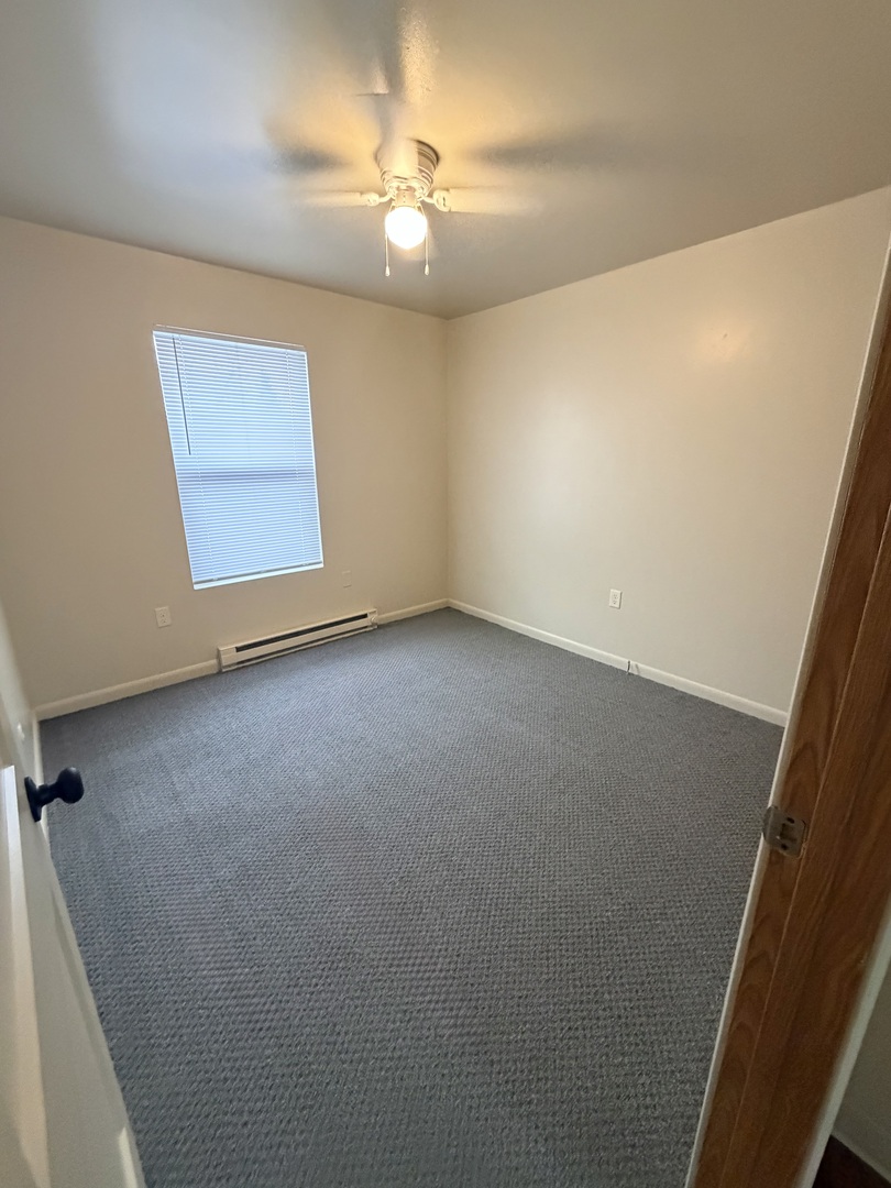 25731 West Bridge Street, Unit 3 Channahon, IL 60410 - Photo 6 of 7 en empty room with windows and fan
